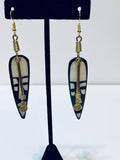 Fangs Tribe mask earrings