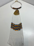 White Rainbow tassel