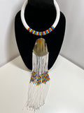 White Rainbow tassel