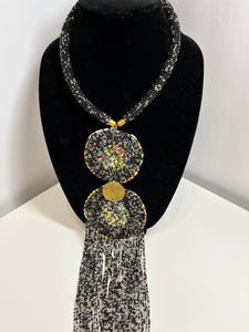 Extra long Black tassel