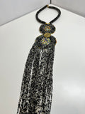 Extra long Black tassel