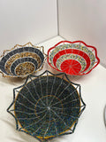 Small Hand Beaded basket